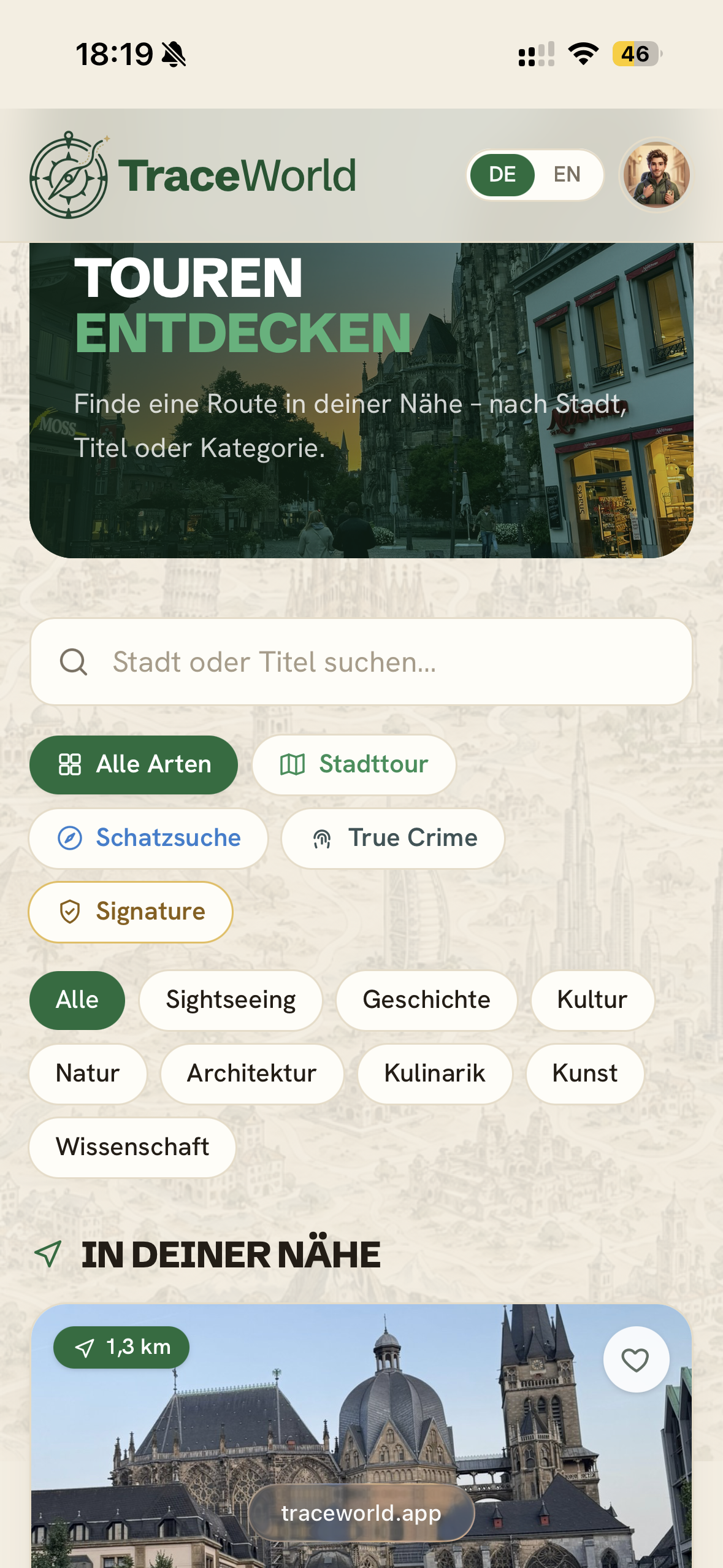 Touren in deiner Nähe finden